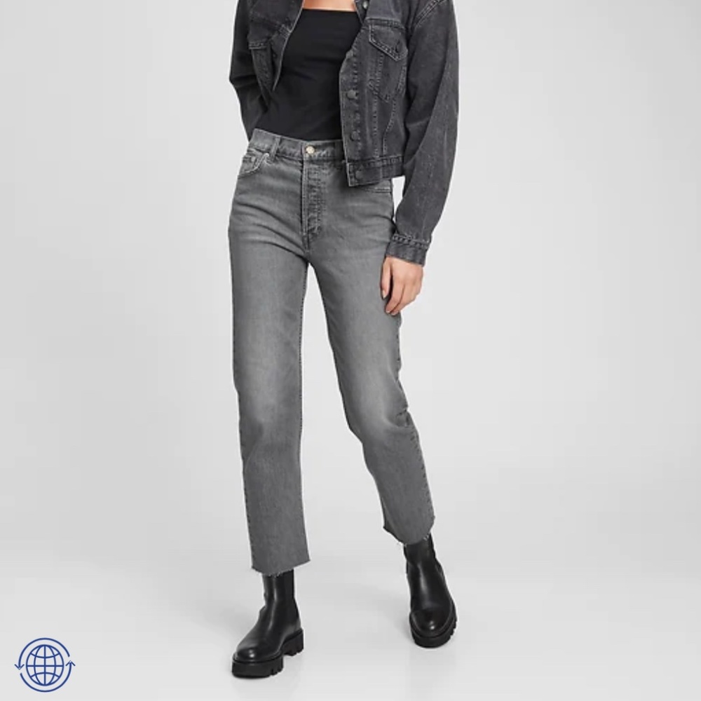 GAP High Rise Cheeky Straight Jeans